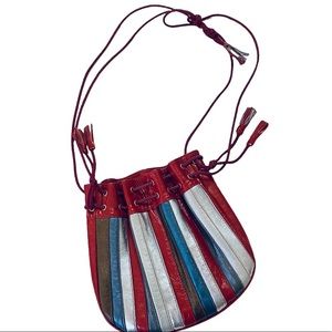 Bloomingdale’s bag stripe multicolor